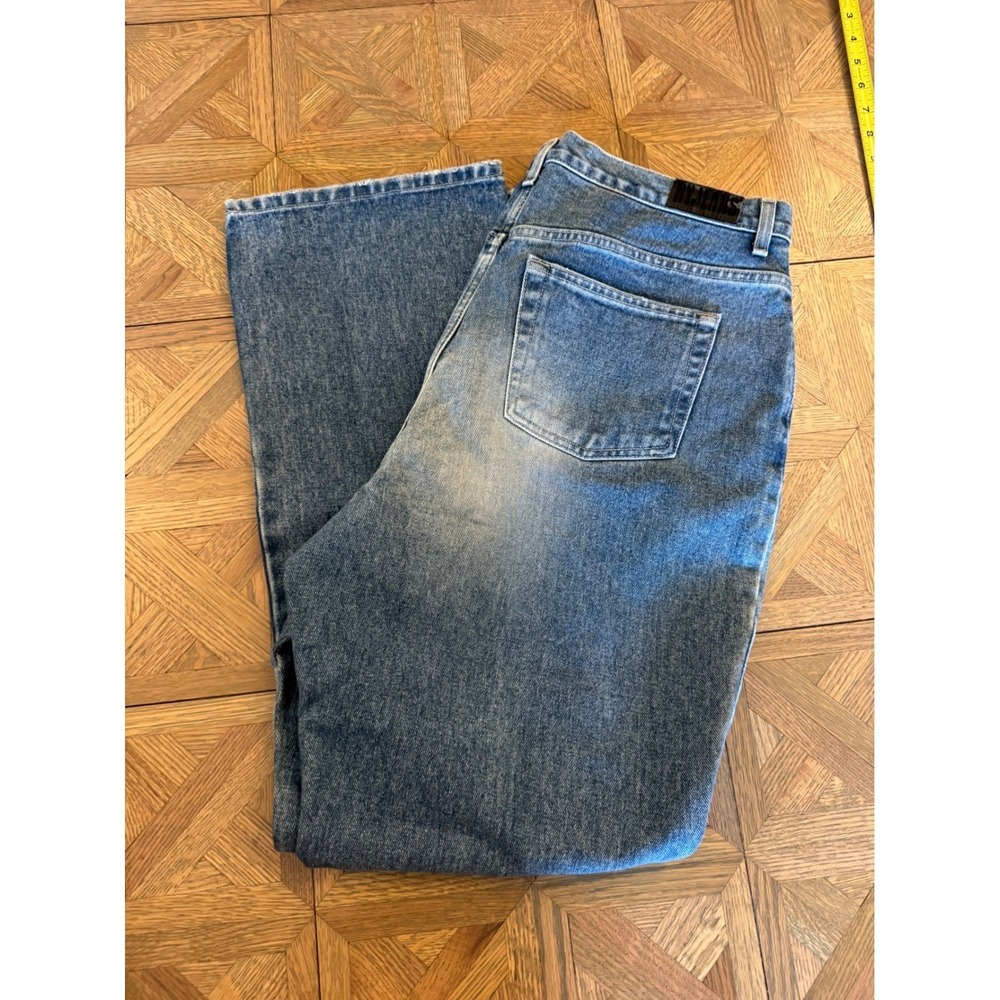 NY Jeans New York & Company Vintage Bootcut High Waisted Denim Jeans Size 16 7